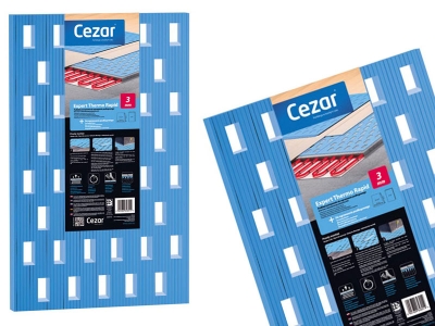 Подложка для тёплого пола Cezar XPS termo 3,0 мм