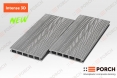 Террасная доска Porch Intense 3D "Stone Grey" 23х146х4000мм.