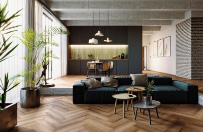 ПВХ плитка SPC Arbiton Amaron Herringbone