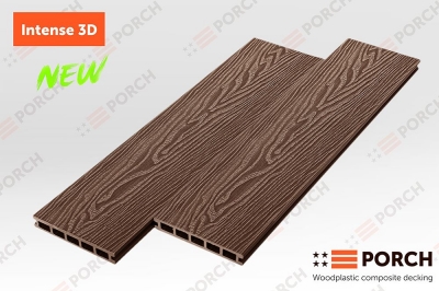 Террасная доска Porch Intense 3D "Moca Brown" 23х146х4000мм