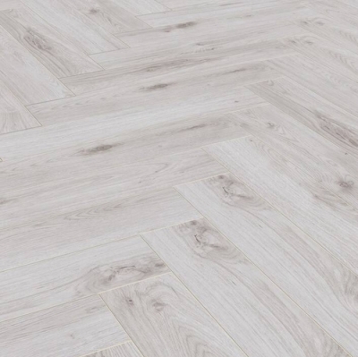 Ламинат Kronotex Herringbone Ёлка 3516 "Дуб миллениум белый"