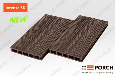 Террасная доска Porch Intense 3D "Moca Brown" 23х146х4000мм