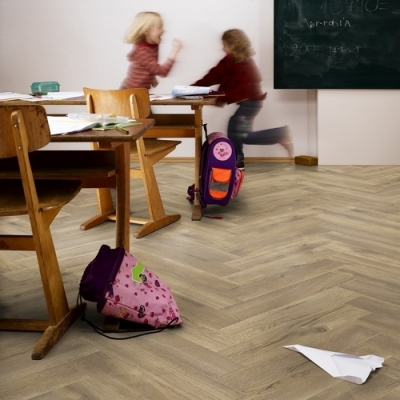 Ламинат Kronotex Herringbone Ёлка 4764 "Дуб Петтерсон натуральный"