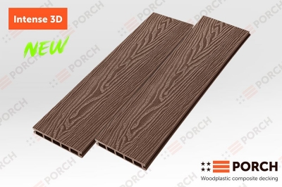 Террасная доска Porch Intense 3D "Moca Brown" 23х146х4000мм