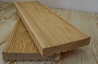 Террасная доска Real Deck Сибирская лиственница 22х90/120, сорт: Эк