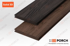 Террасная доска Porch Solid 3D "Teak" 18х140х2900мм.