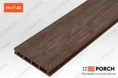 Террасная доска Porch Multi 3D "Teak" 23х146х2900мм.