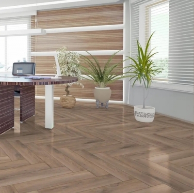 Ламинат Kronotex Herringbone Ёлка "Дуб Мед" 3766
