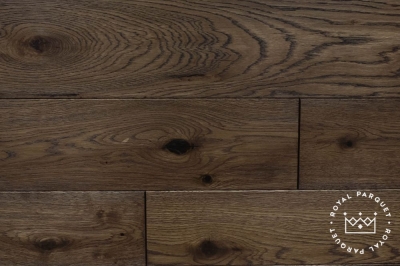 Массивная доска Royal Parquet, Дуб Рустик браш (5005)