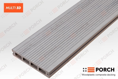 Террасная доска Porch Multi 3D "Cream" 23х146х2900мм