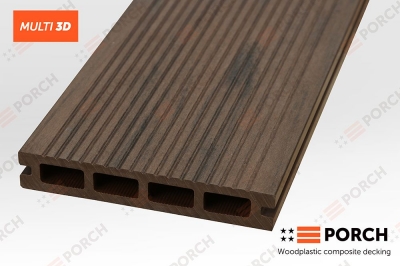 Терасна дошка Porch Multi 3D "Teak" 23х146х2900мм.